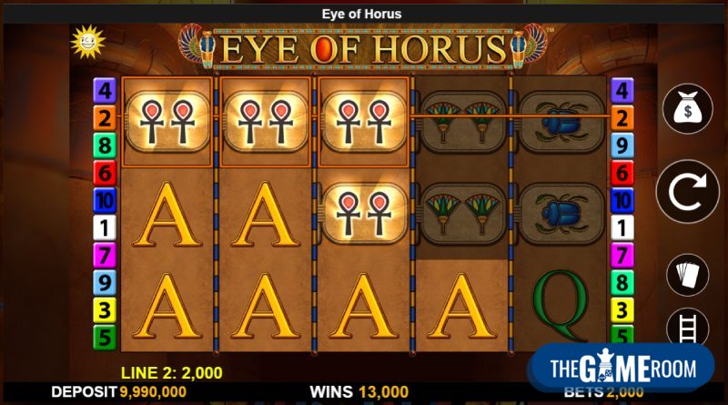 Eye of Horus im Merkur Casino