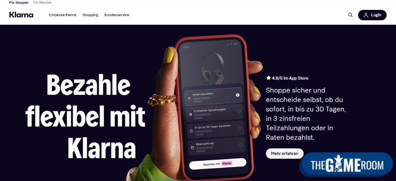 Klarna mit dem Kasino verbinden