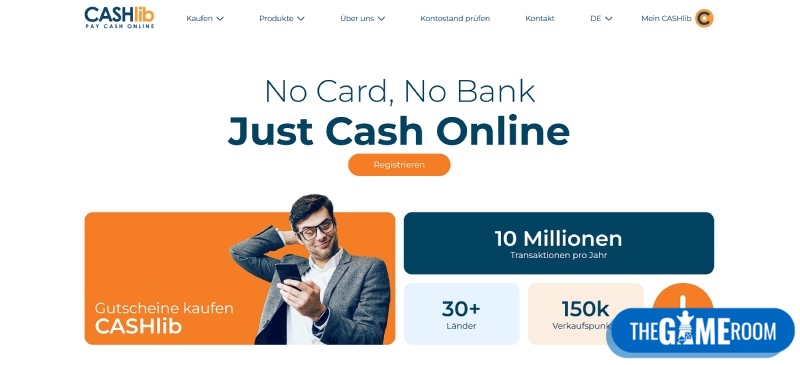 CASHlib für Casino erhalten