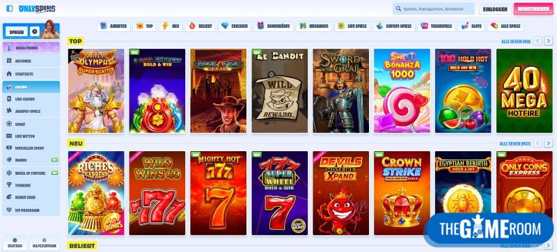im CASHlib Casino spielen