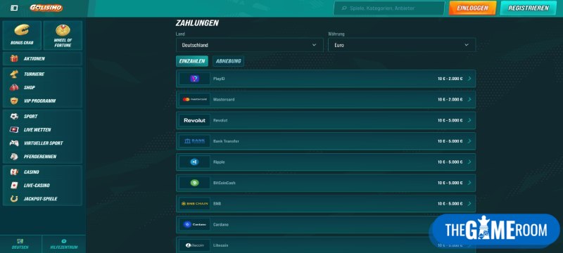 Online Casino Einzahlung Apple Pay