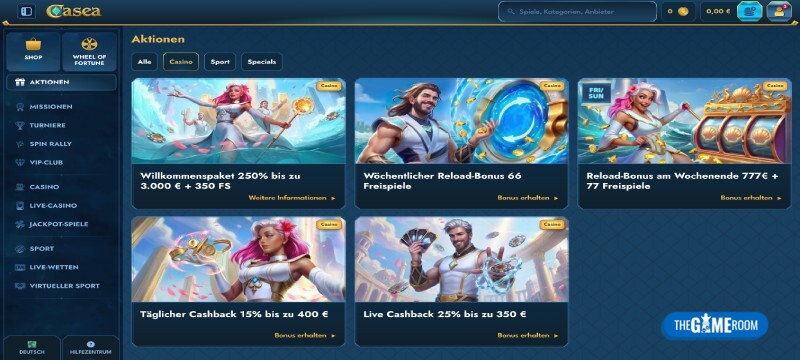Bonusaktionen im Curacao Casino