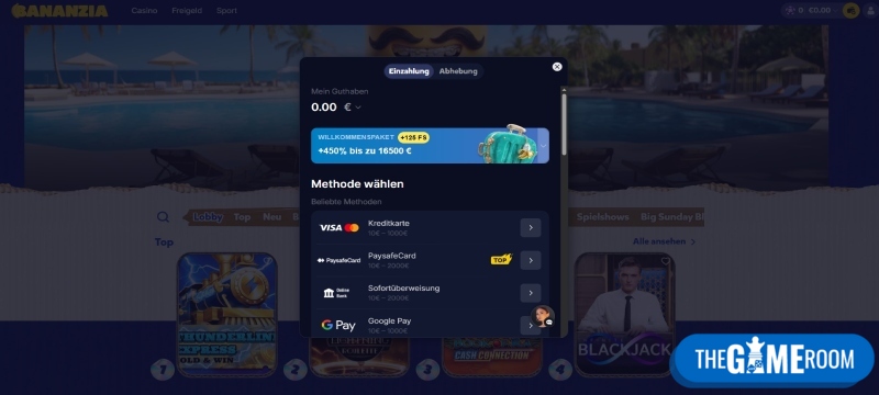 Einzahlung in den besten Non-Sticky Bonus Casinos