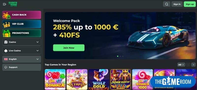 Register at a top no limit casino site