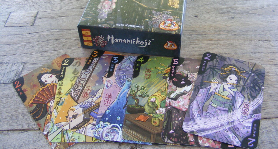 Hanamikoji kaartspel 2 personen