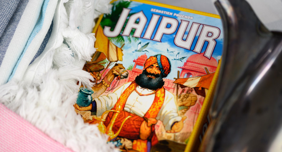Tactisch tweespelersspel Jaipur