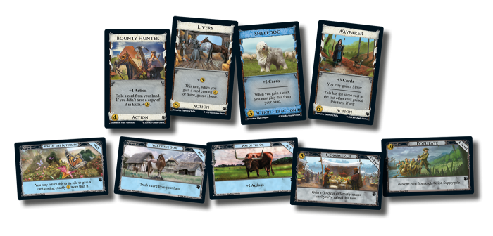Dominion: Menagerie kaarten