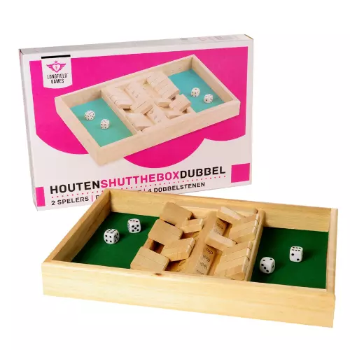 Shut the box dubbel variant