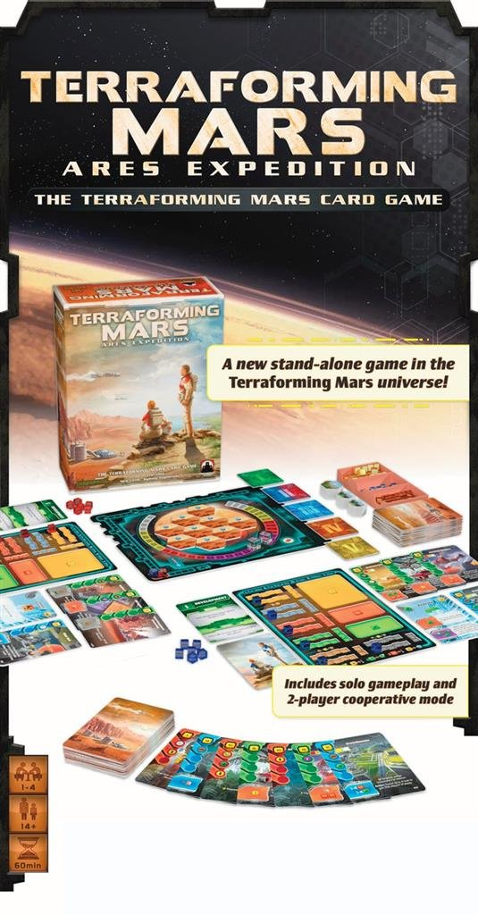 Engelstalig Terraforming Mars Ares Expedition kaartspel van Stronghold Games