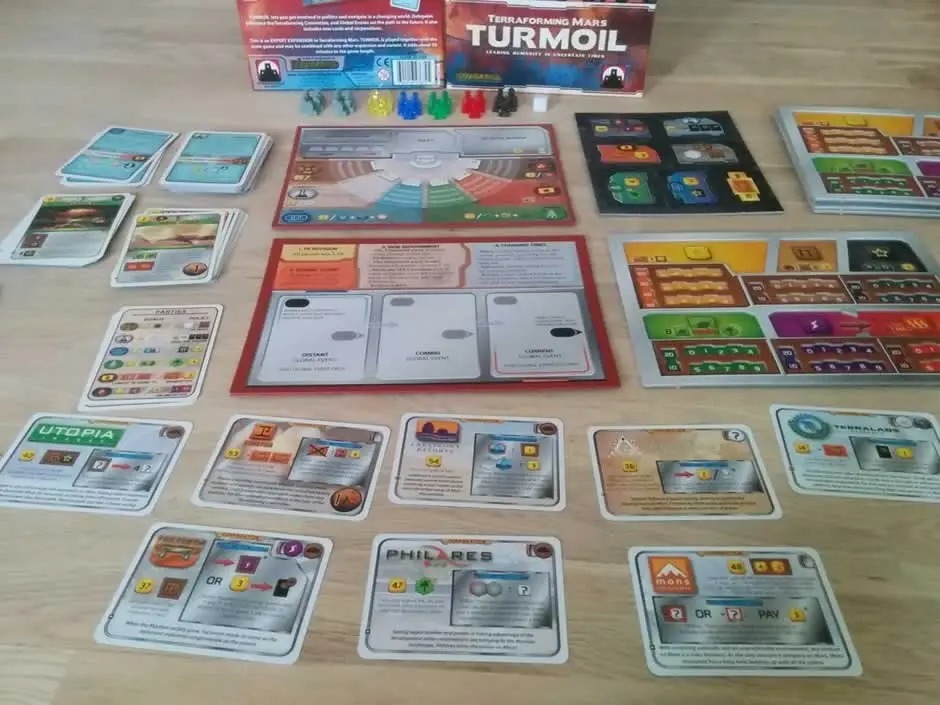 Terraforming Mars Turmoil uitbreiding