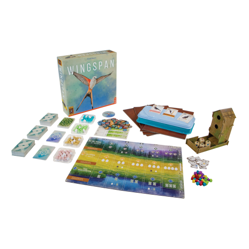 Wingspan inhoud van de doos
