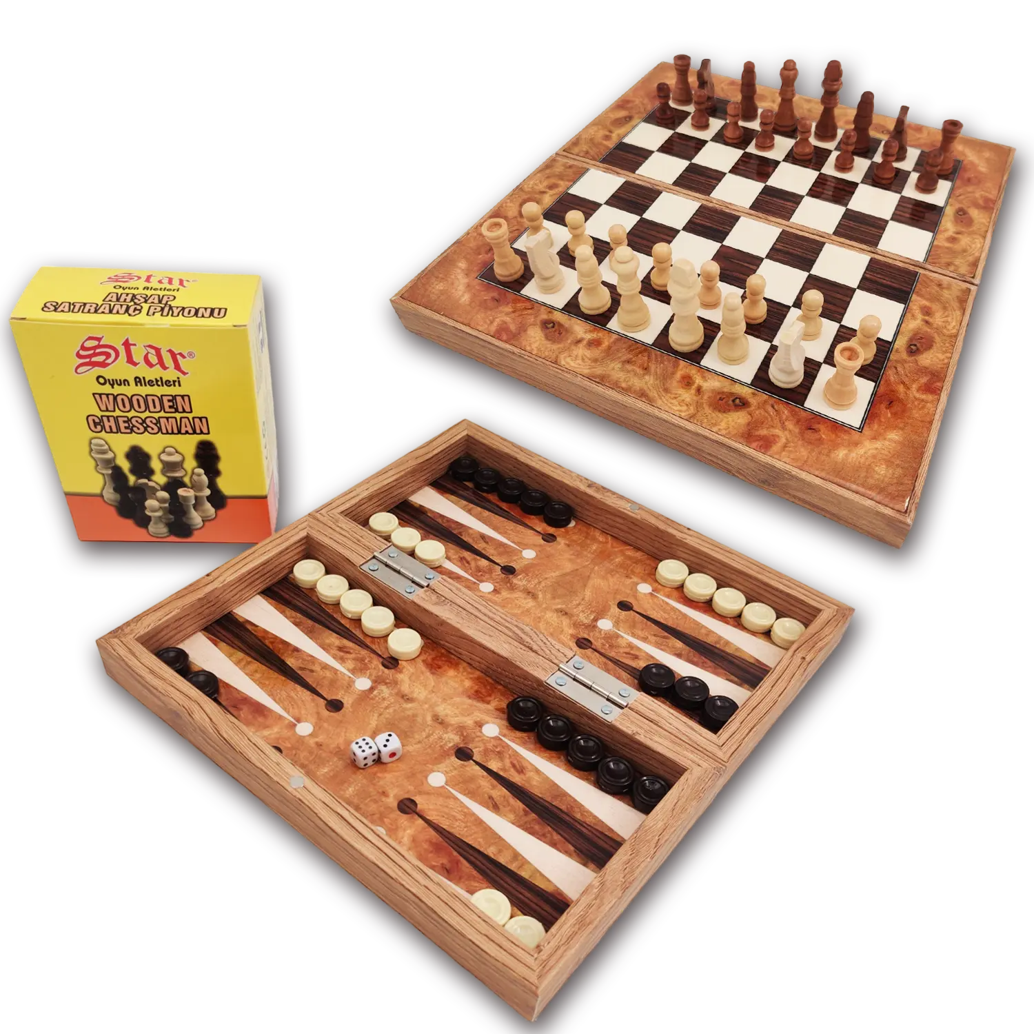 rose klein 3 in 1 bordspel