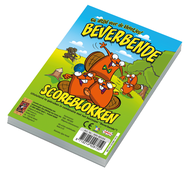 Beverbende Scoreblokken 3 stuks