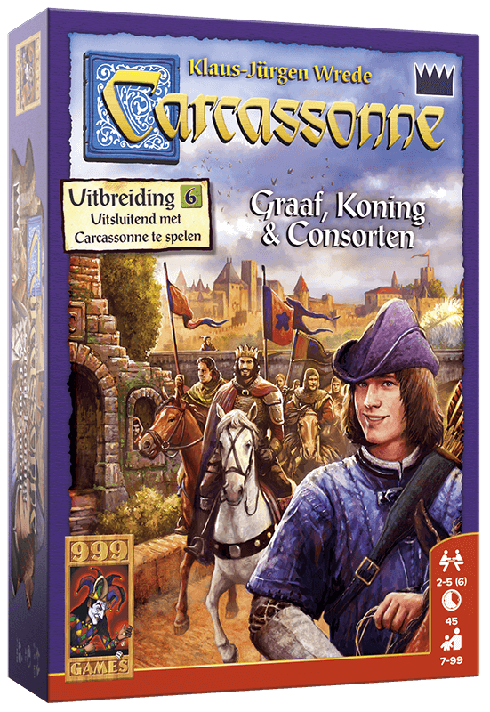Carcassonne: Graaf, Koning en Consorten