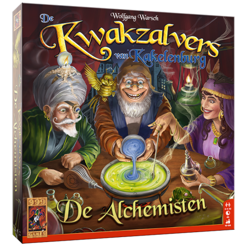De Kwakzalvers van Kakelenburg: De Alchemisten - Bordspel