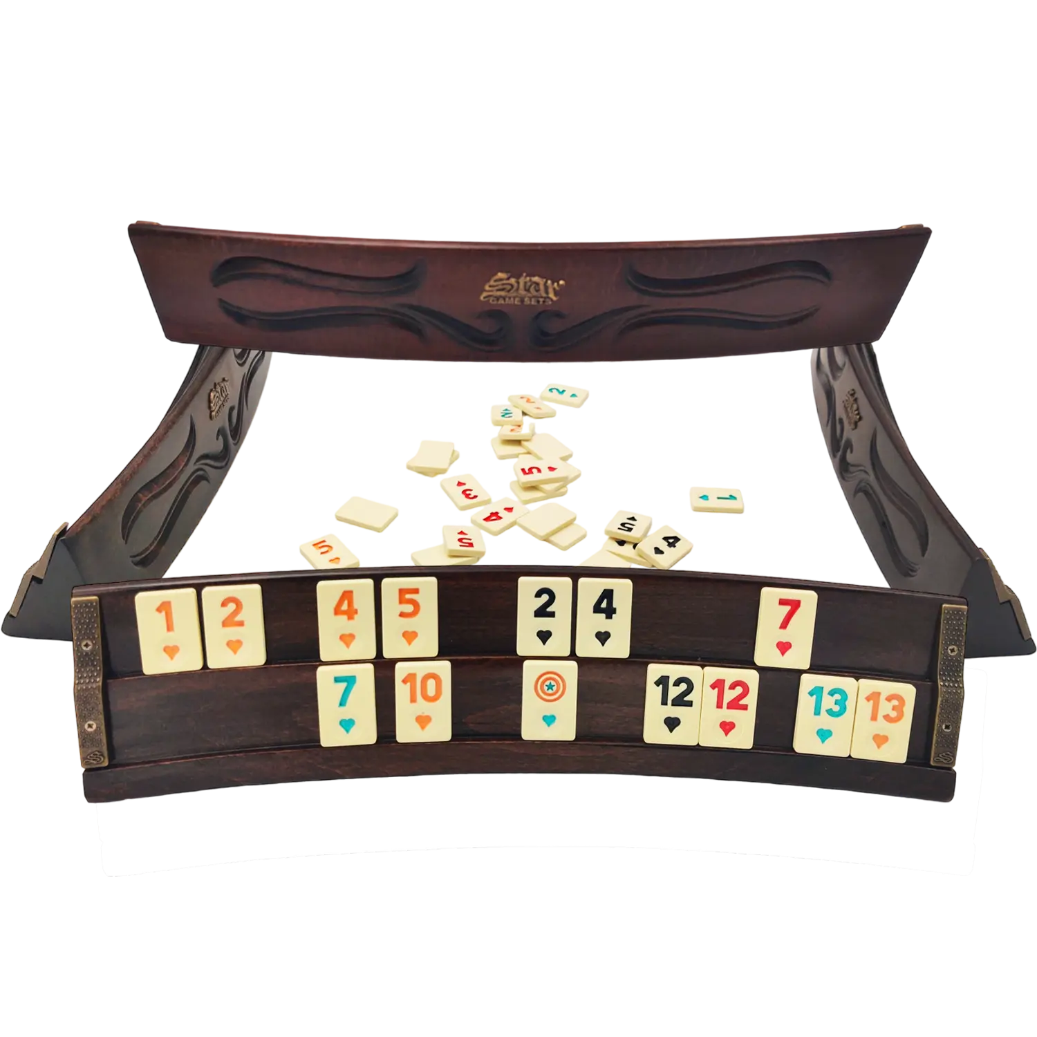 rummikub met gebogen bordjes