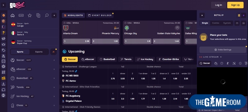 Top bookmaker zonder CRUKS GTBet
