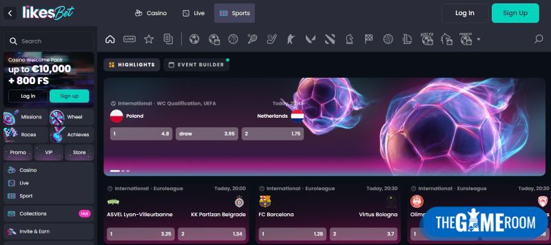 LikesBet Screenshot