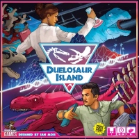 Populair bordspel voor 2 personen Duelosaur Island